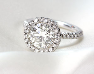 Diamond Halo Ring