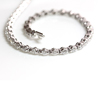 White Gold Tennis Bracelet