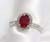 Ruby with Diamonds Ring
